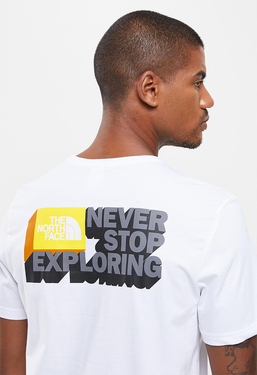 The North Face - M short sleeve nse graphic tee - white
