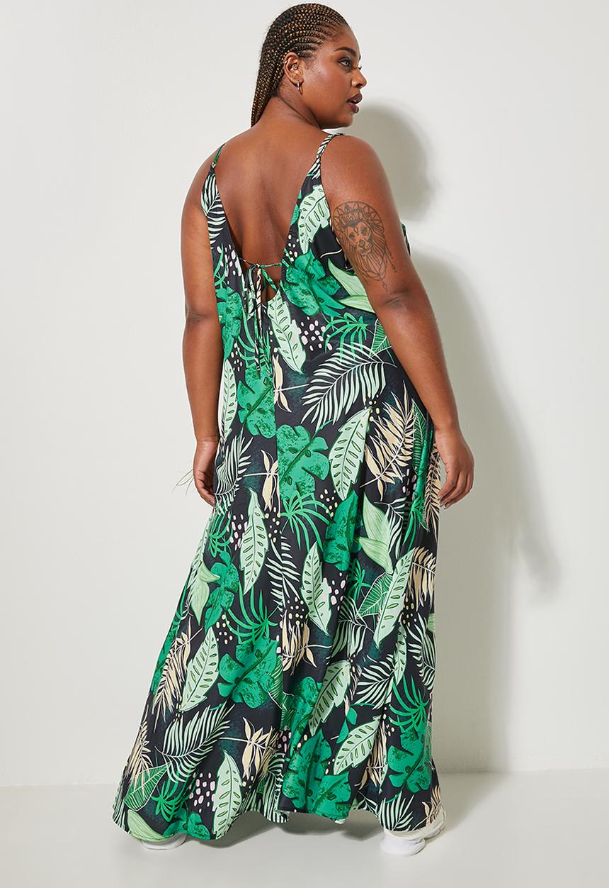 Superbalist - Back dtl maxi dress - multi