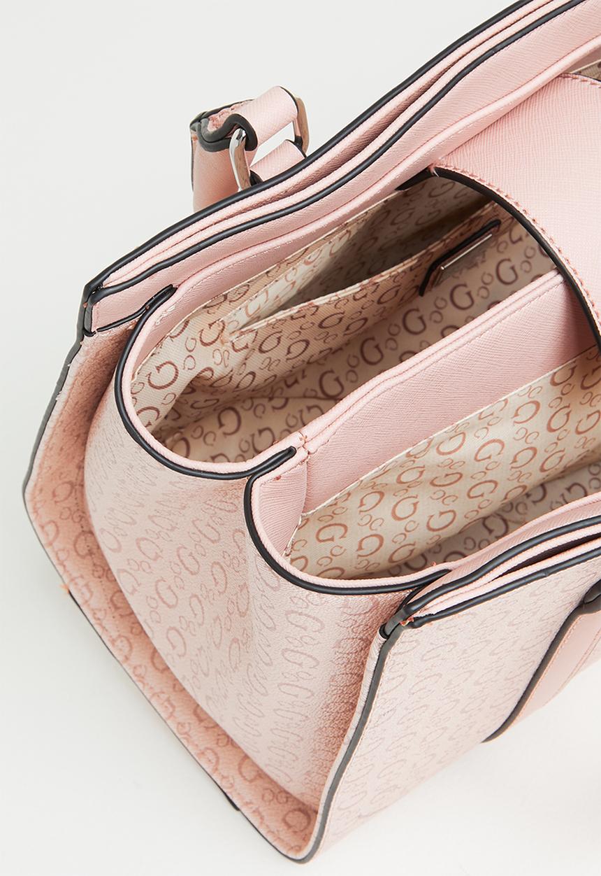 GUESS - Basira small satchel - mauve
