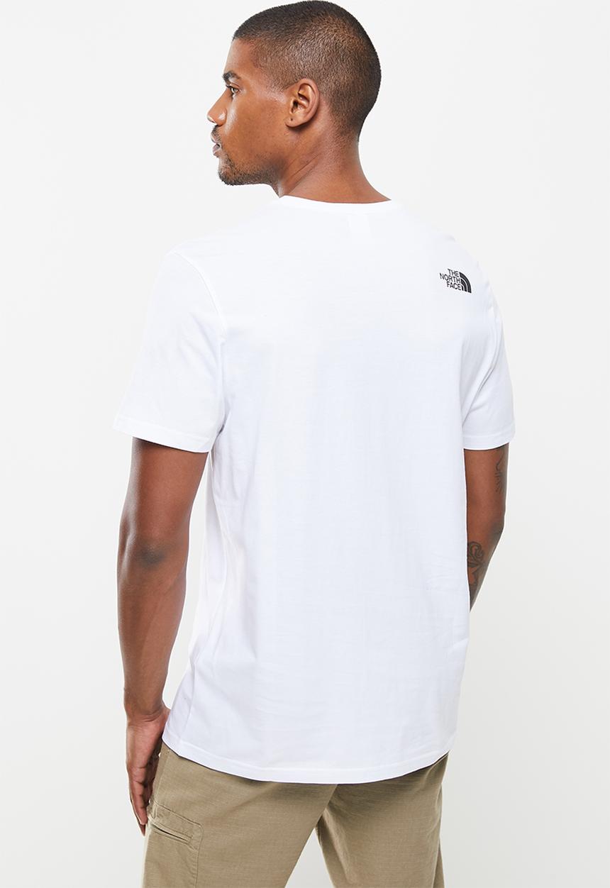 The North Face - M short sleeve graphic half dome tee - white