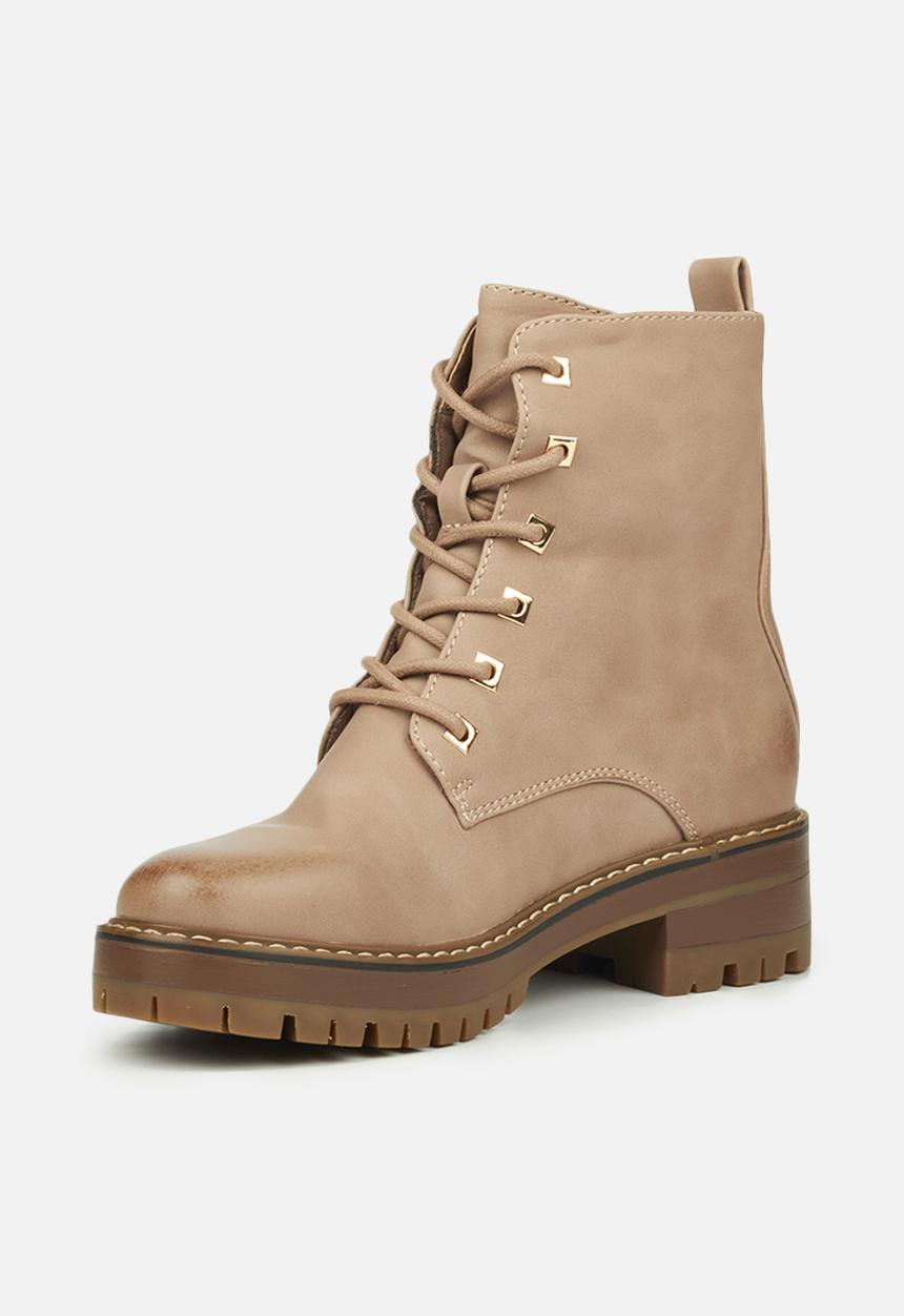 Miss Black - Fox5 lace-up ankle boot - pink