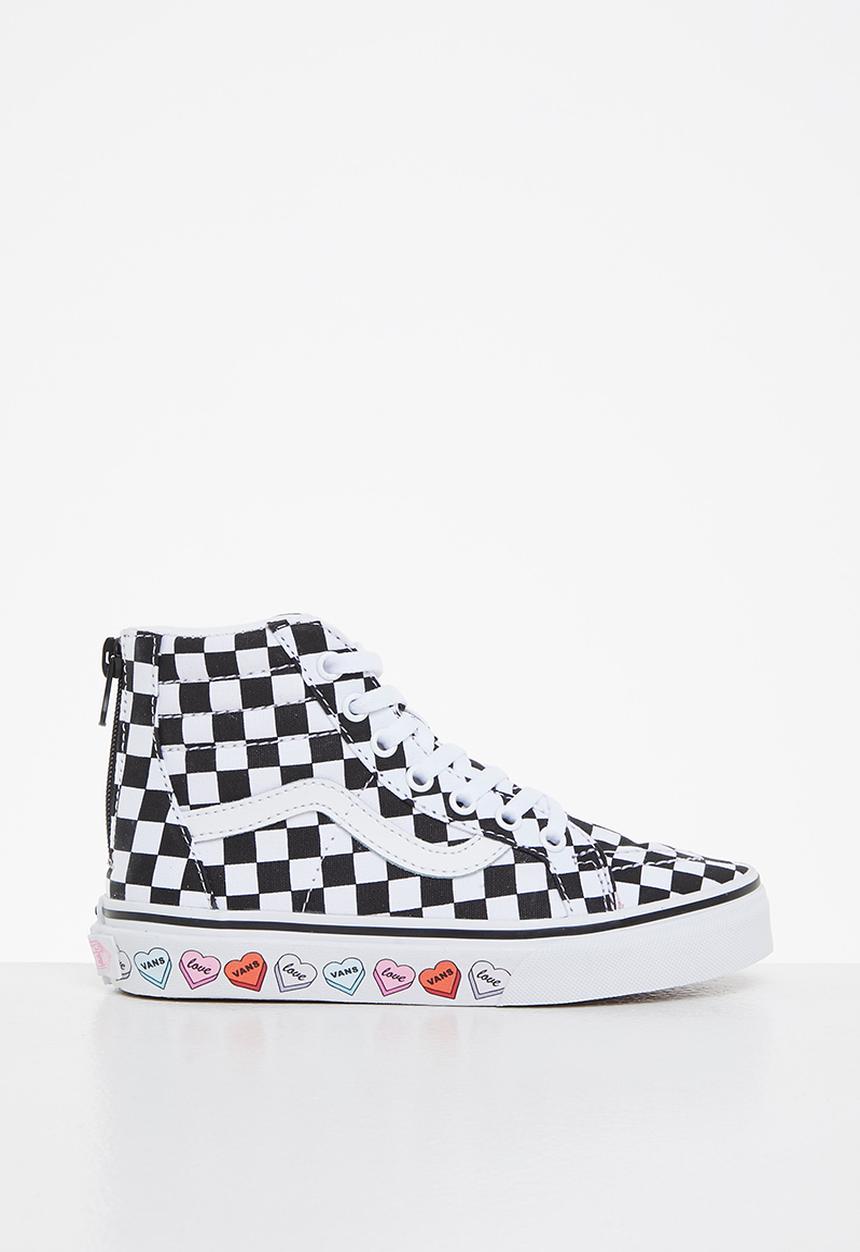 Vans - Uy sk8-hi zip- (candy hearts) black/true white