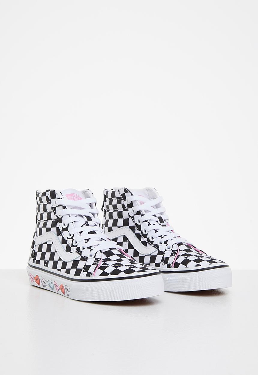 Vans - Uy sk8-hi zip- (candy hearts) black/true white