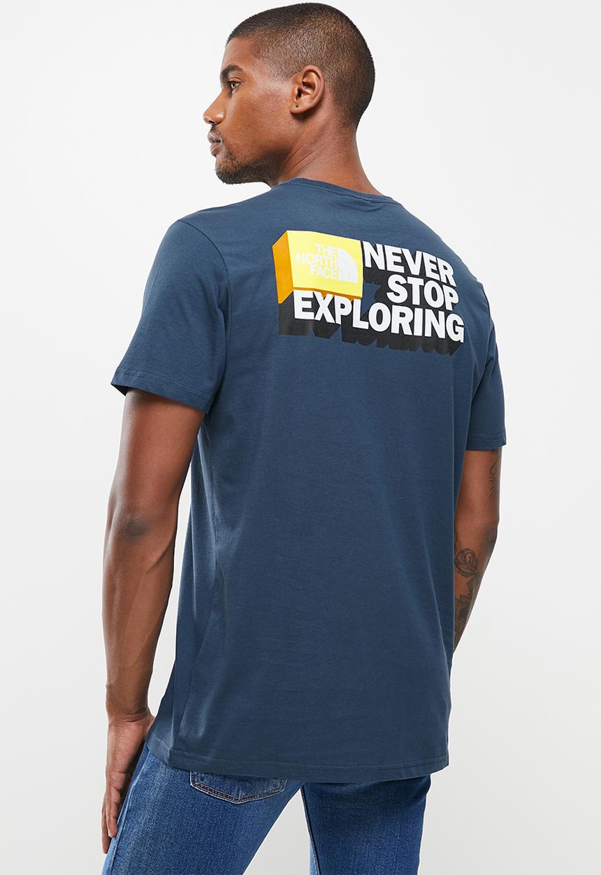 The North Face - M short sleeve nse graphic tee - teal