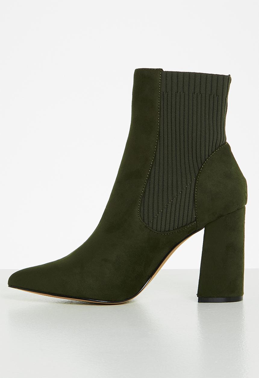 Steve Madden - Recite ankle boot - olive