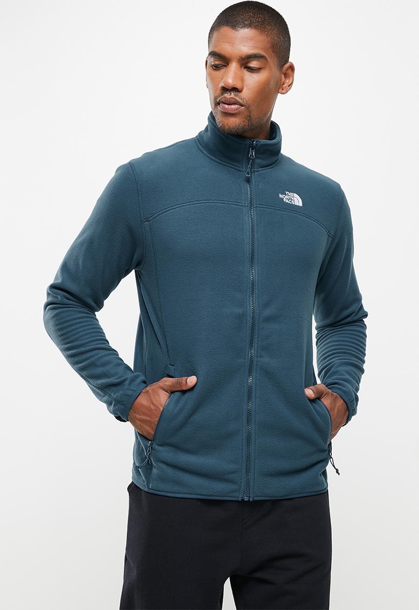 The North Face - M 100 glacier full zip - monterey blue