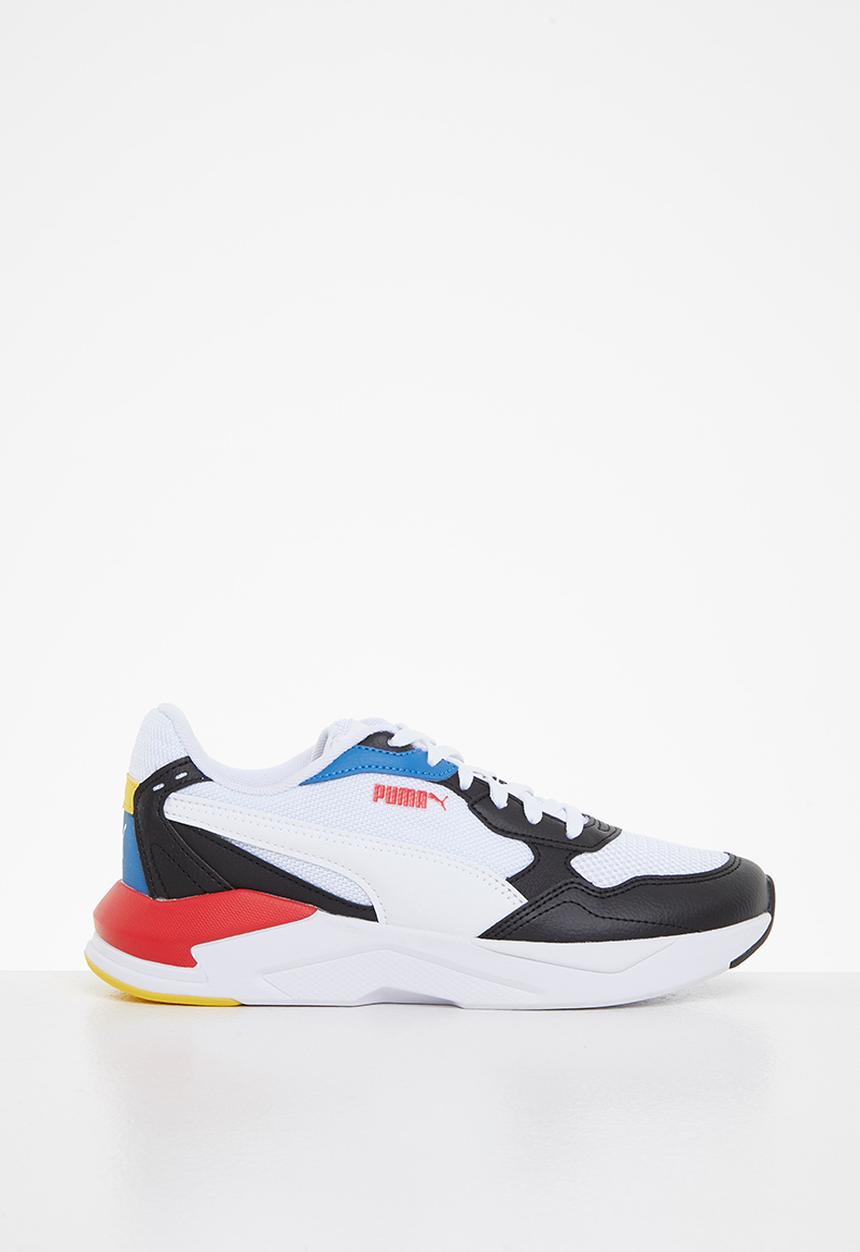 PUMA - X-ray speed lite jr - black/white/vallarta blue/high risk red
