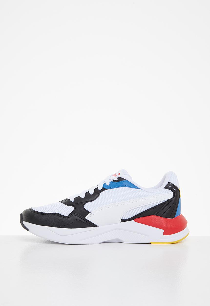 PUMA - X-ray speed lite jr - black/white/vallarta blue/high risk red