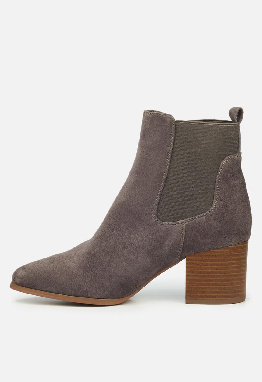Miss Black - Eros1 chelsea boot - grey