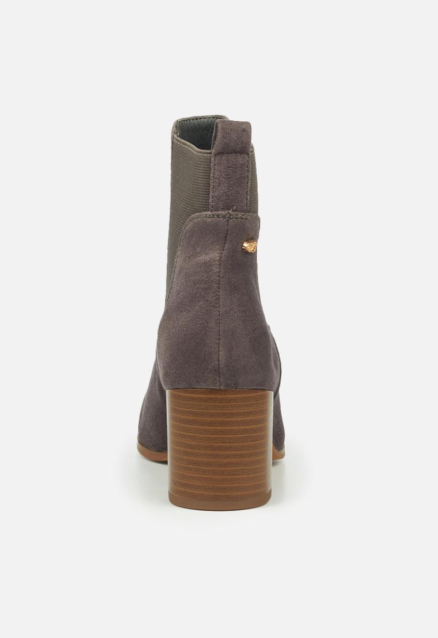 Miss Black - Eros1 chelsea boot - grey