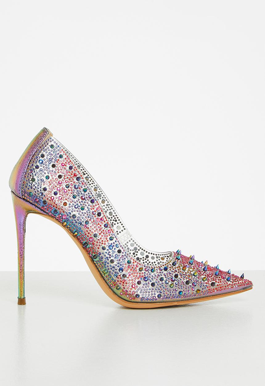 Steve Madden - Villain court heel - blue iridescent
