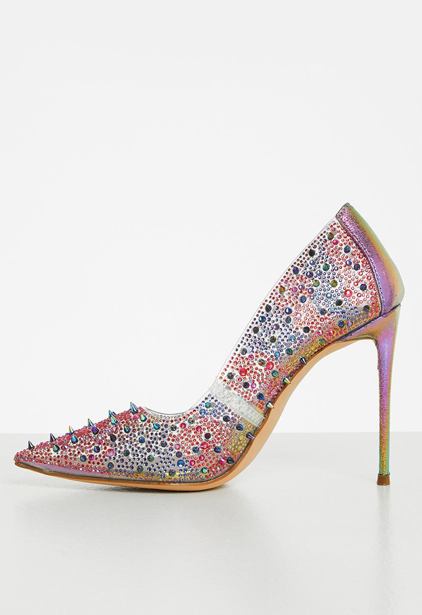 Steve Madden - Villain court heel - blue iridescent
