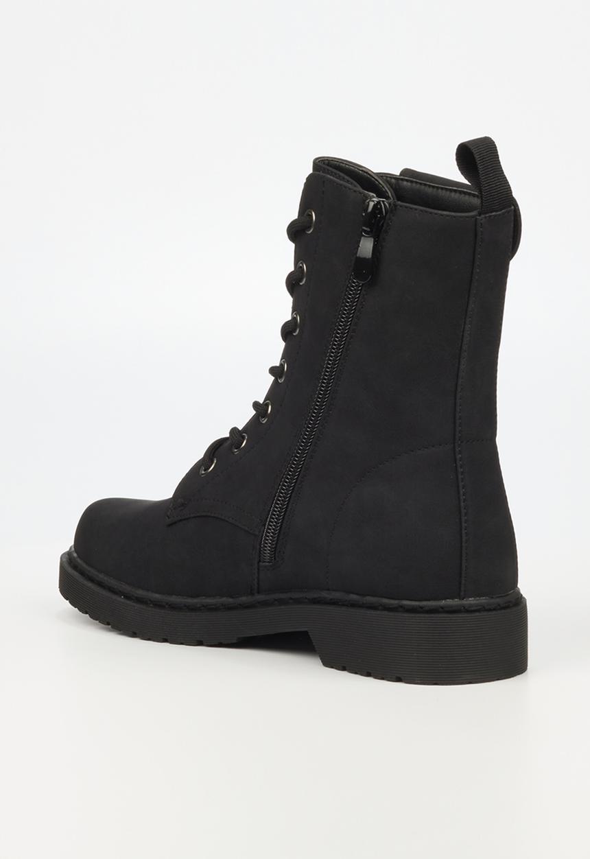 Miss Black - Rogue1 lace-up ankle boot - black