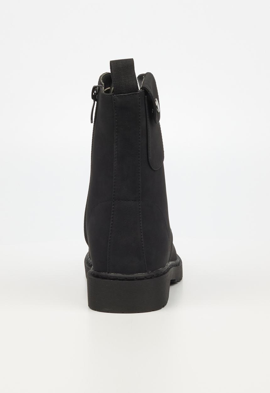 Miss Black - Rogue1 lace-up ankle boot - black