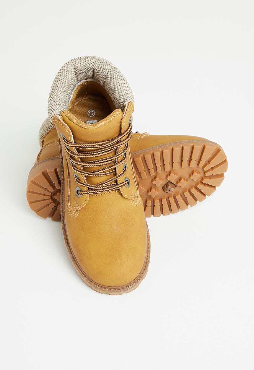 Pierre Cardin - Pierre cardin lace up boot - tan