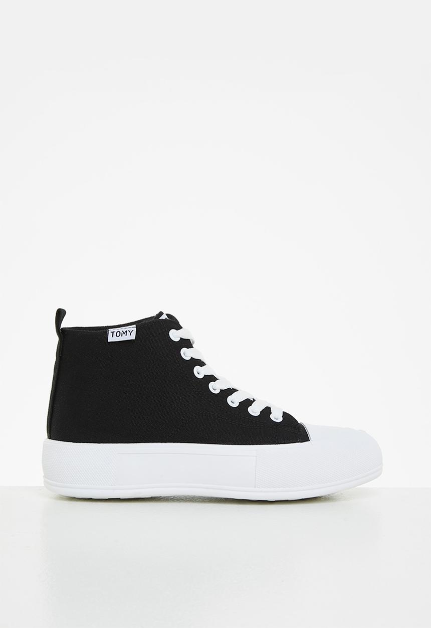 TOMY - Hi top sneaker - black
