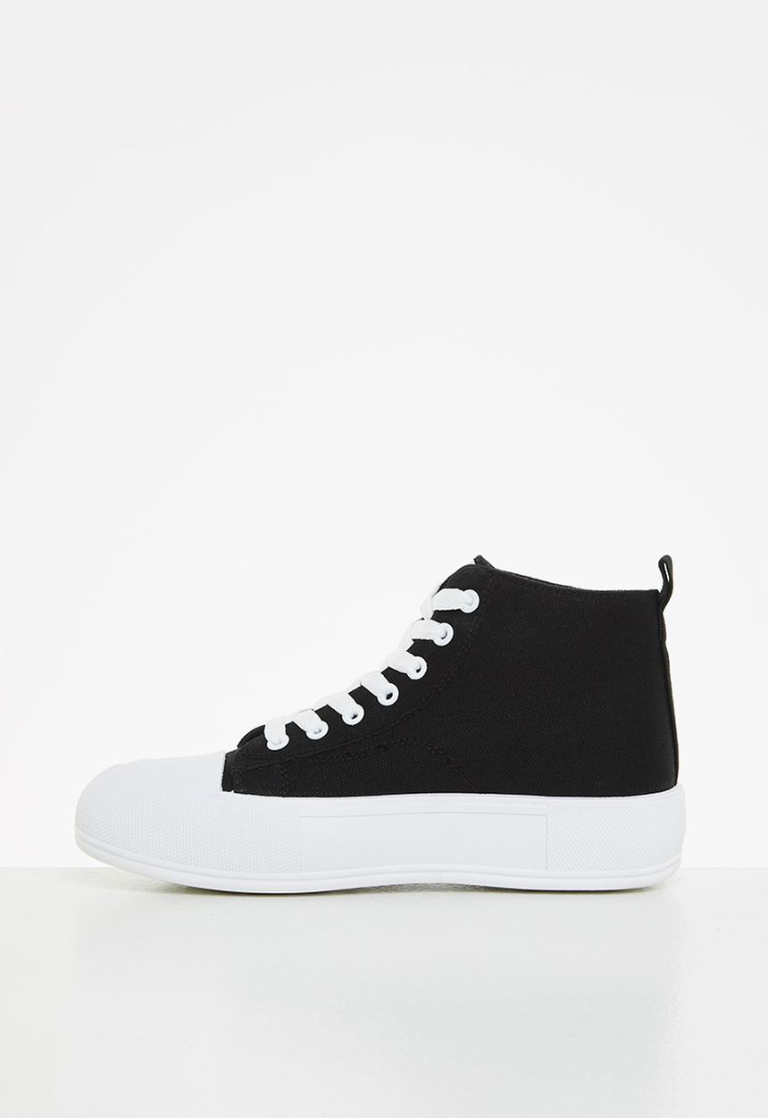 TOMY - Hi top sneaker - black