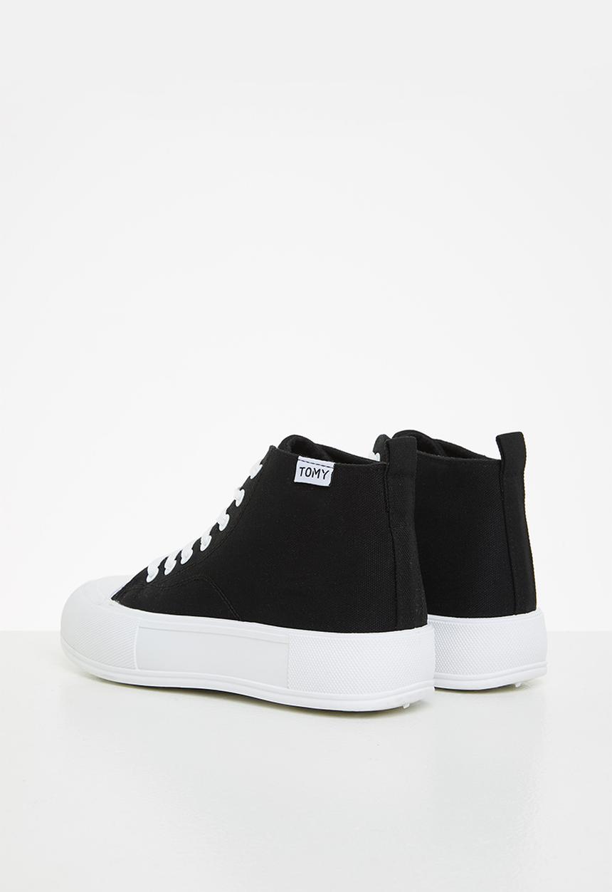 TOMY - Hi top sneaker - black