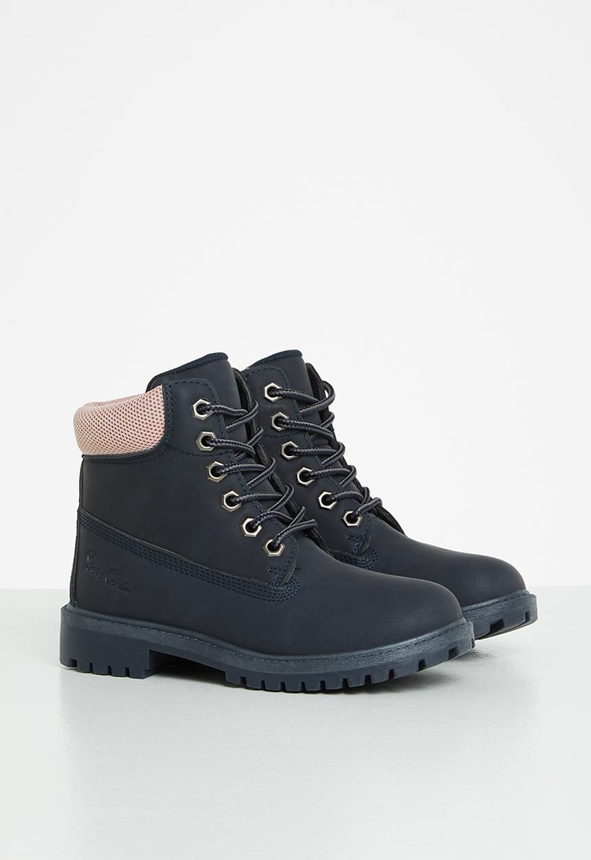 Pierre Cardin - Pierre cardin lace up boot - navy