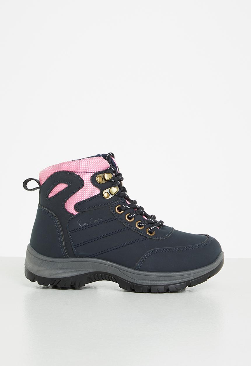Pierre Cardin - Pierre cardin hiker lace up boot - navy