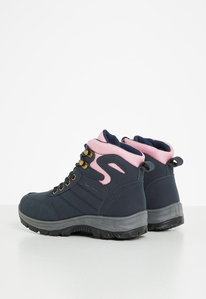 Pierre Cardin - Pierre cardin hiker lace up boot - navy