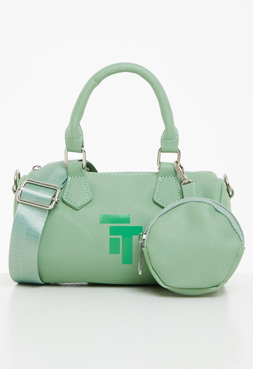 Tom Tom - Tomtom crosshatch crossbody bag - sage