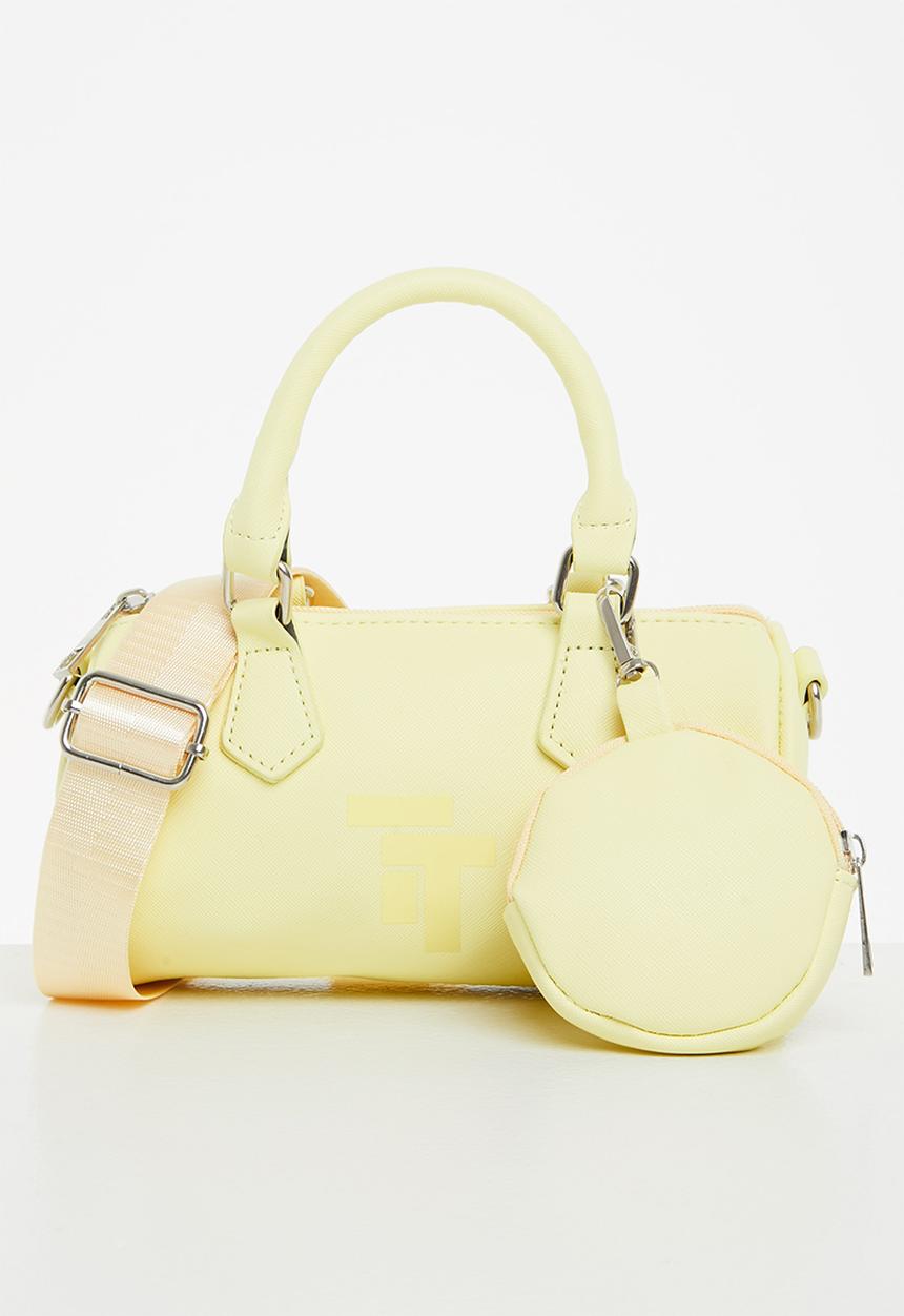 Tom Tom - Tomtom crosshatch crossbody bag - yellow