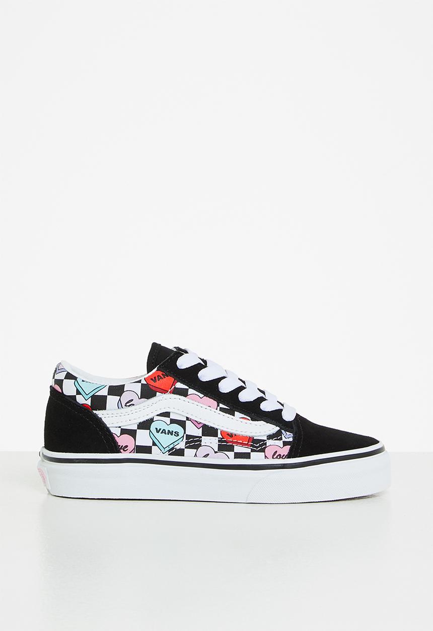 Vans - Uy old skool - (candy hearts) black/true white
