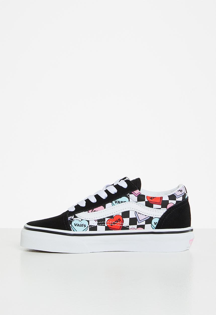 Vans - Uy old skool - (candy hearts) black/true white