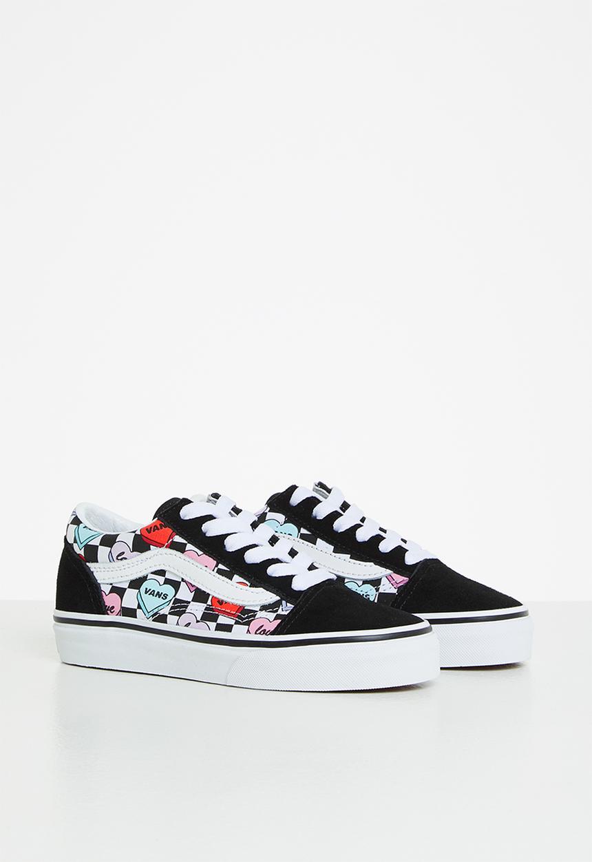 Vans - Uy old skool - (candy hearts) black/true white