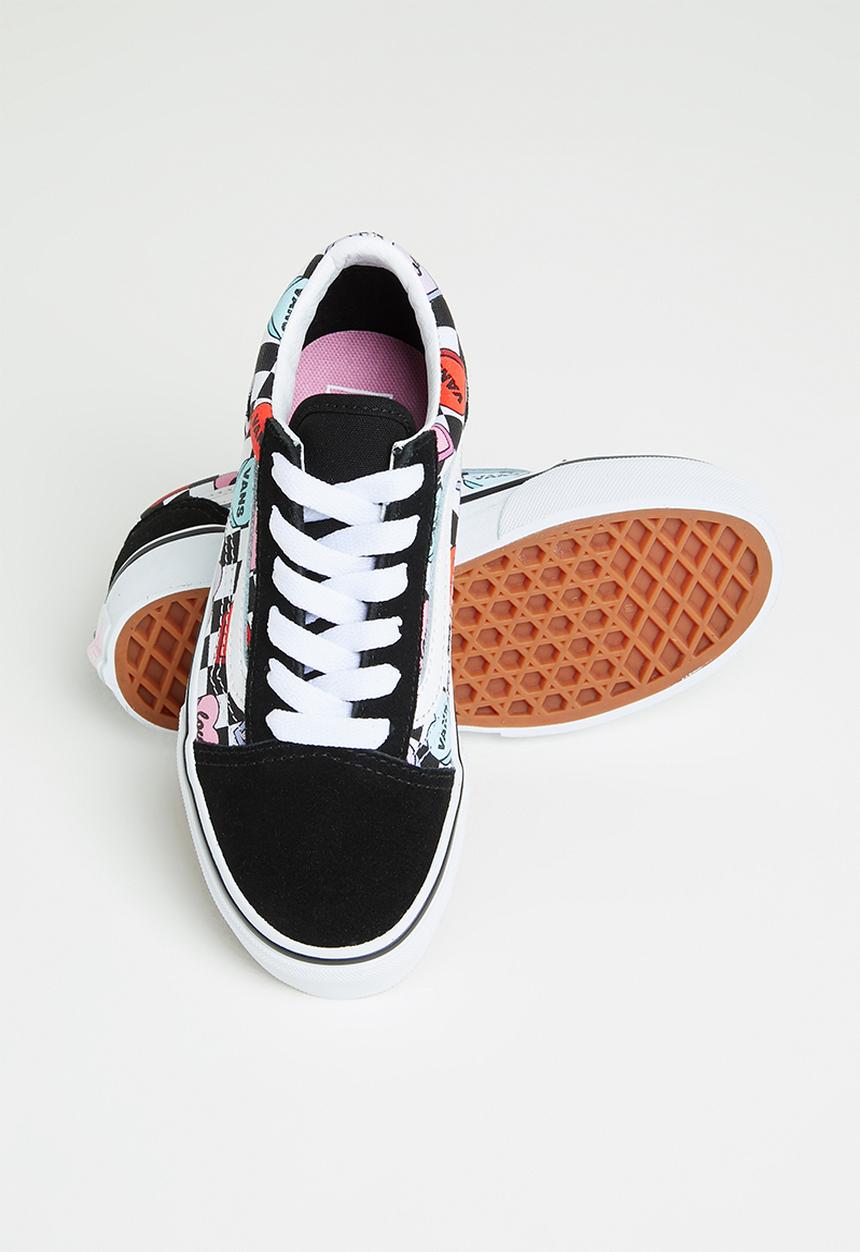 Vans - Uy old skool - (candy hearts) black/true white