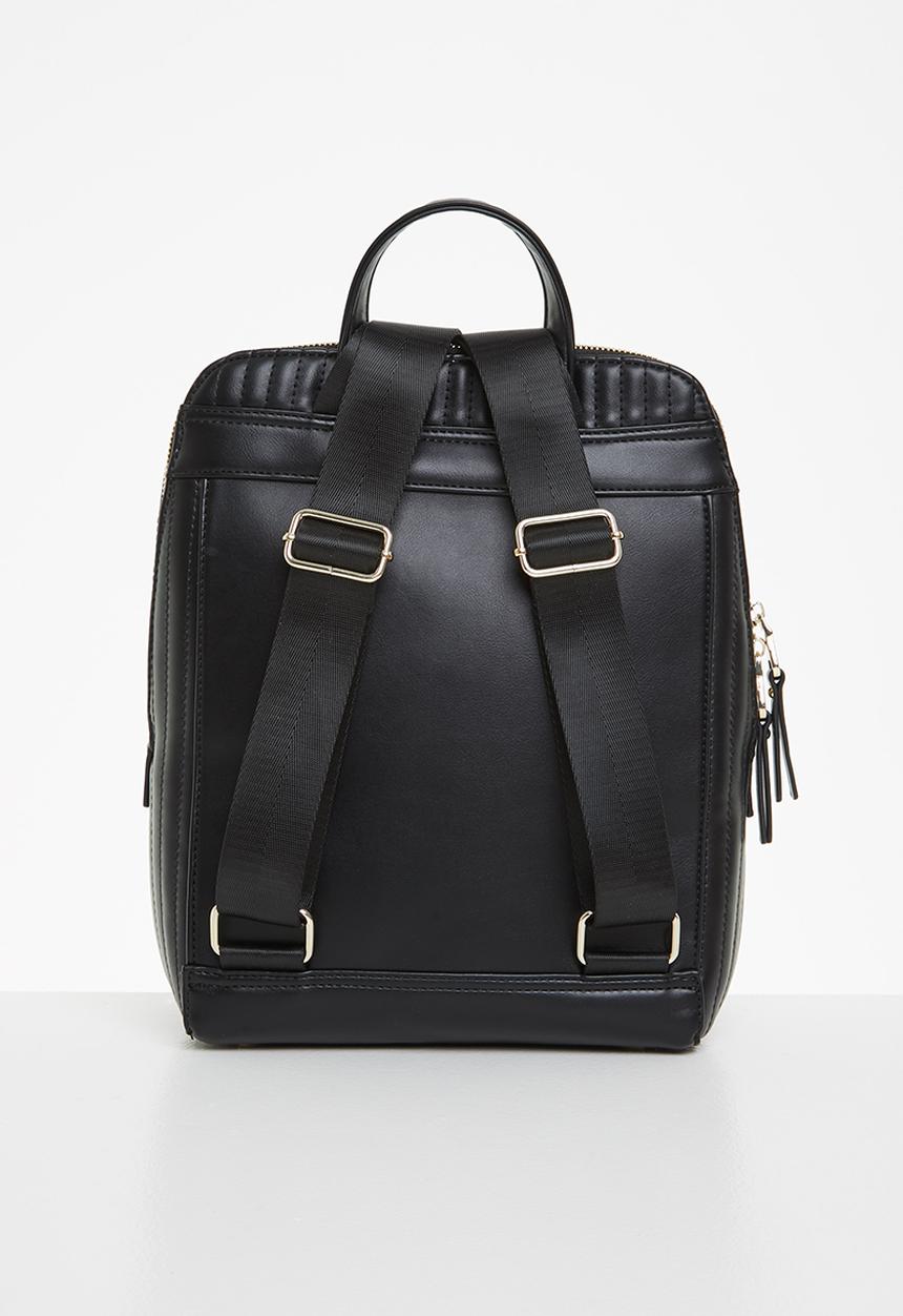 POLO - Quilt backpack - black