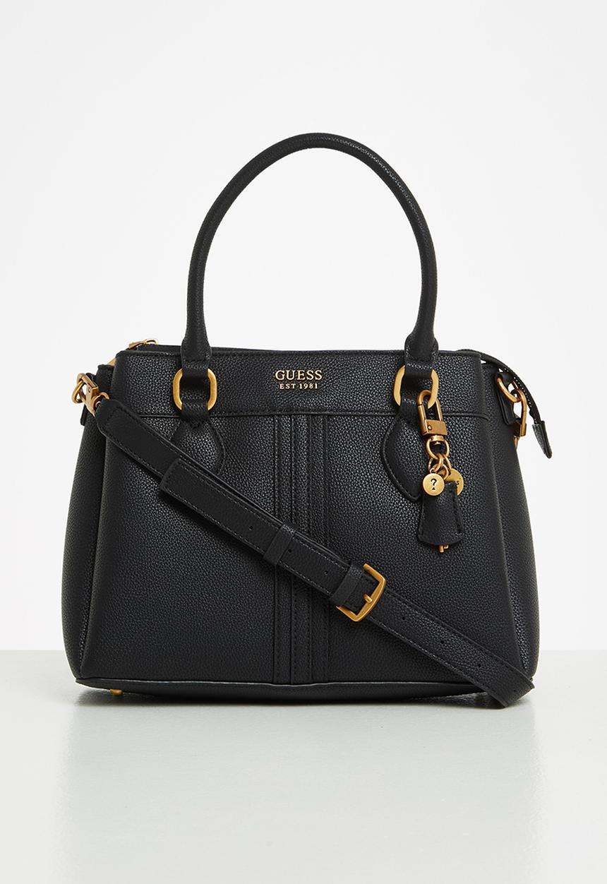 GUESS - Kasinta 3 compartment satchel - black