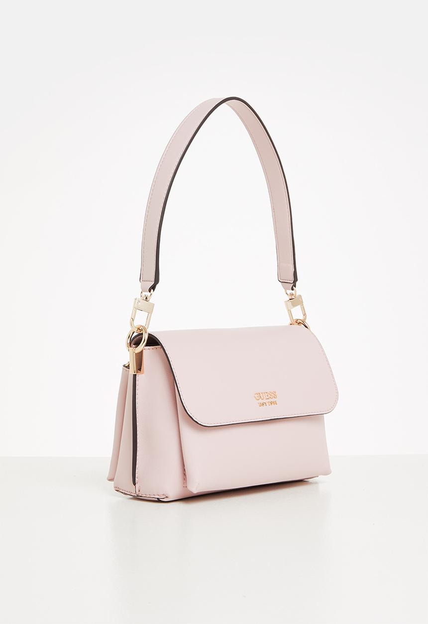 GUESS - Eco mia flap shoulder bag - pink