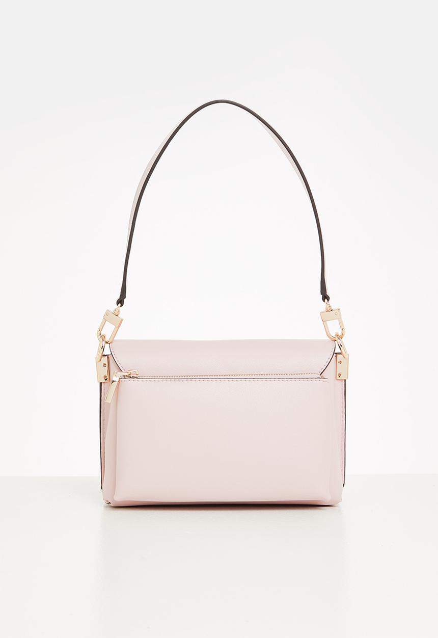 GUESS - Eco mia flap shoulder bag - pink