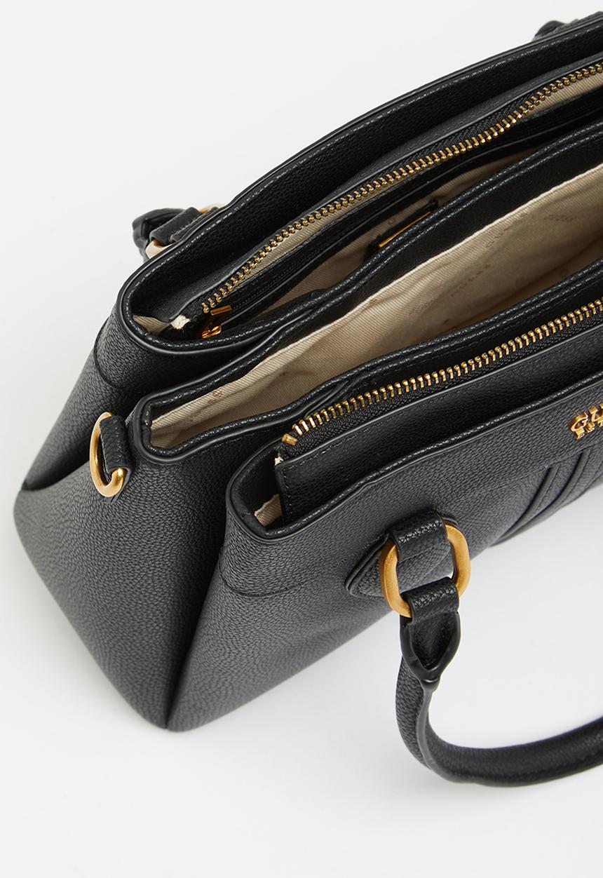GUESS - Kasinta 3 compartment satchel - black