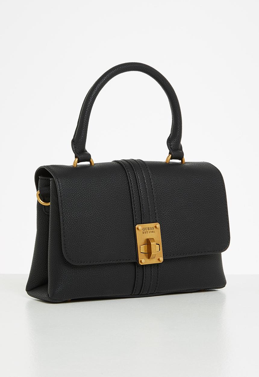 GUESS - Kasinta top handle flap - black
