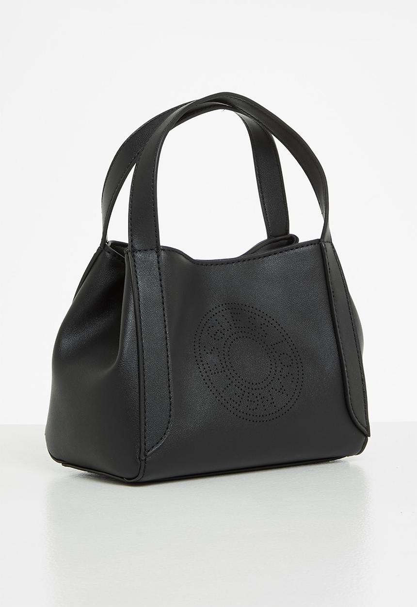 GUESS - Hutchinson small satchel - black