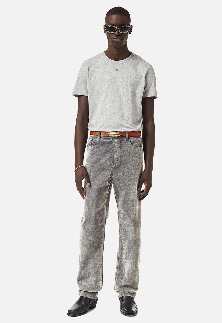 Diesel  - T-diegor-d short sleeve tee - grey melange