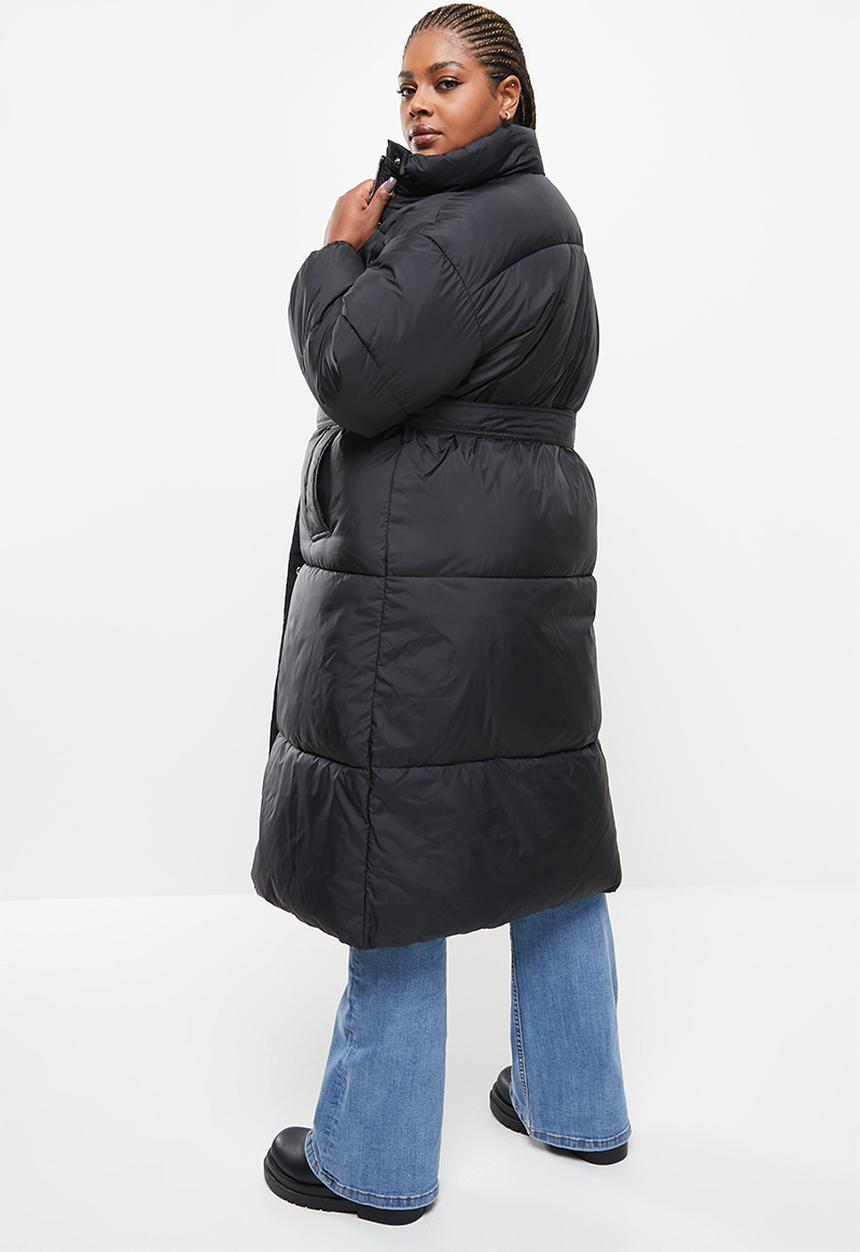 MANGO - Plus anorak coulant - black