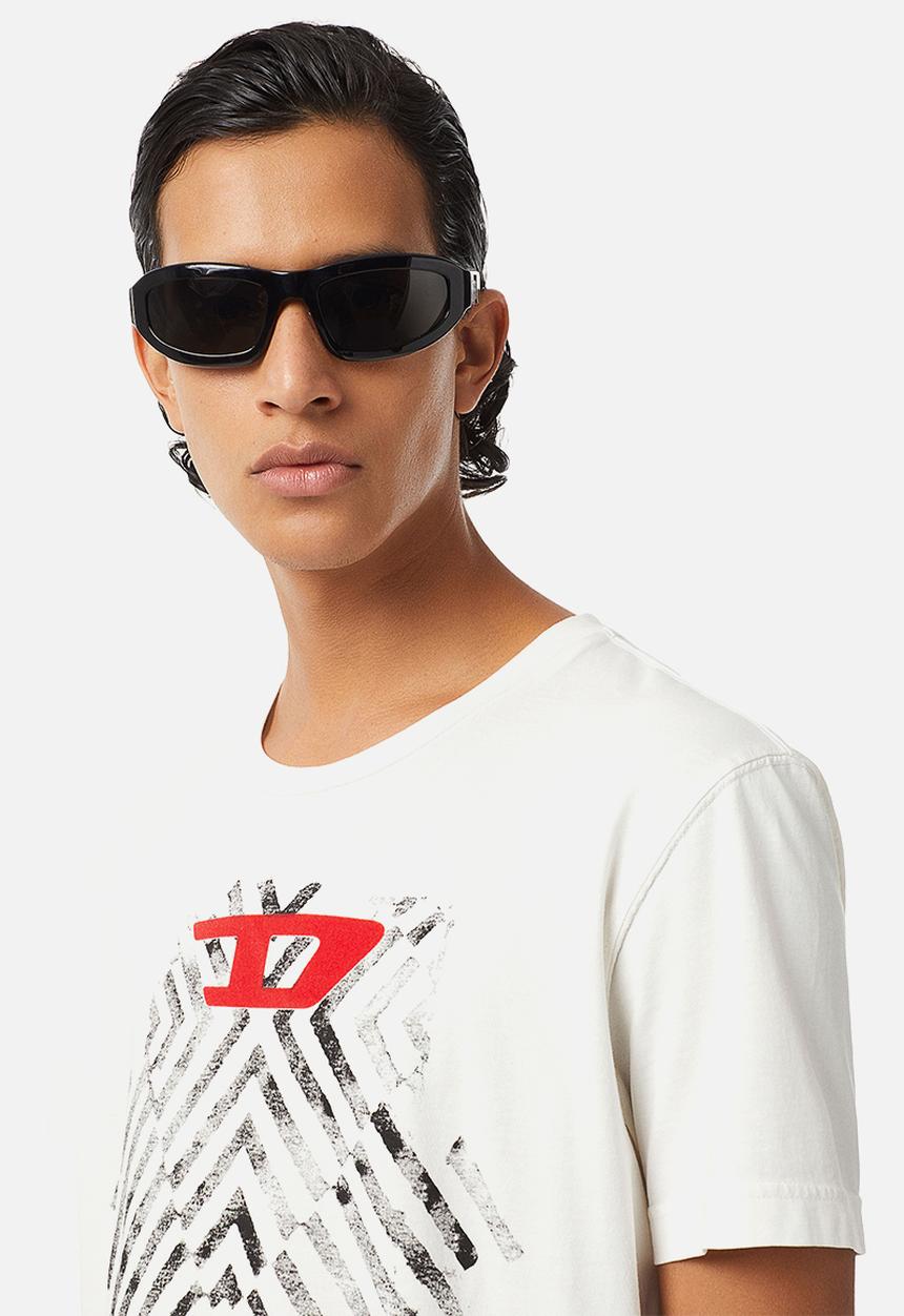 Diesel  - T-diegor-c16 short sleeve tee - white 
