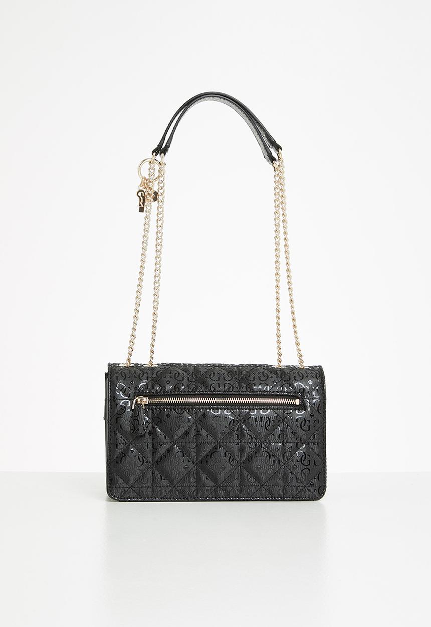 GUESS - Malia convertible xbody flap - black