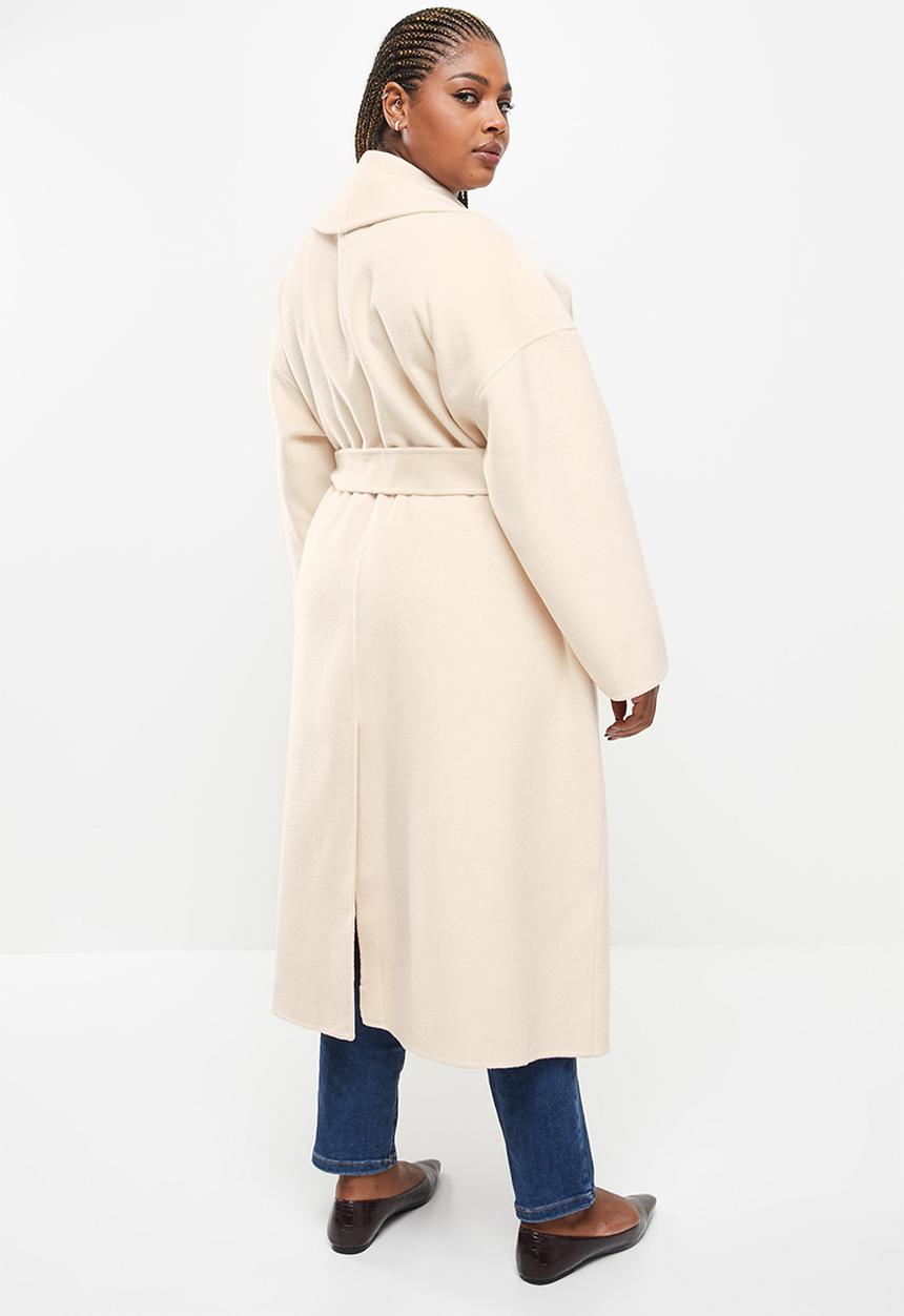 MANGO - Plus coat manuela - light beige