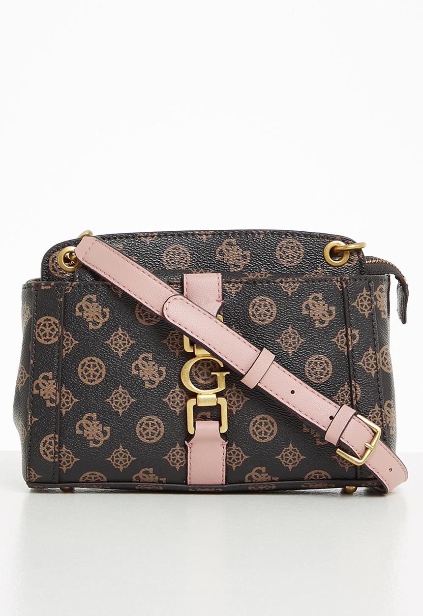 GUESS - Briana society crossbody - cream logo