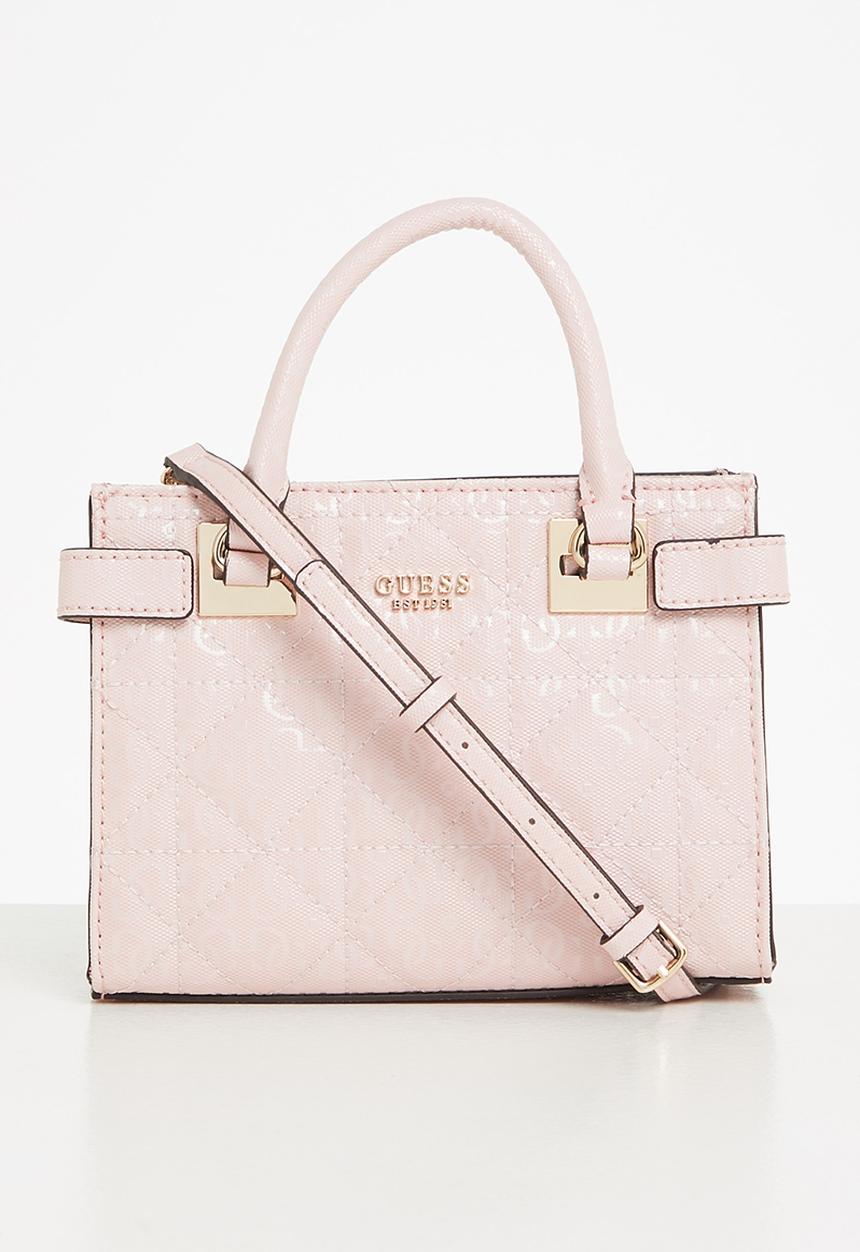 GUESS - Malia mini satchel - soft pink
