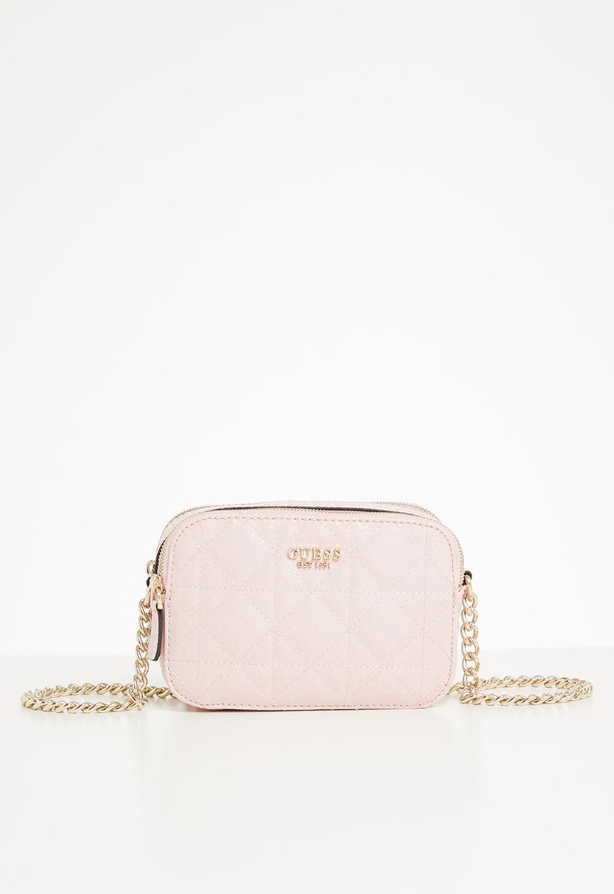 GUESS - Noelle crossbody camera - soft pink