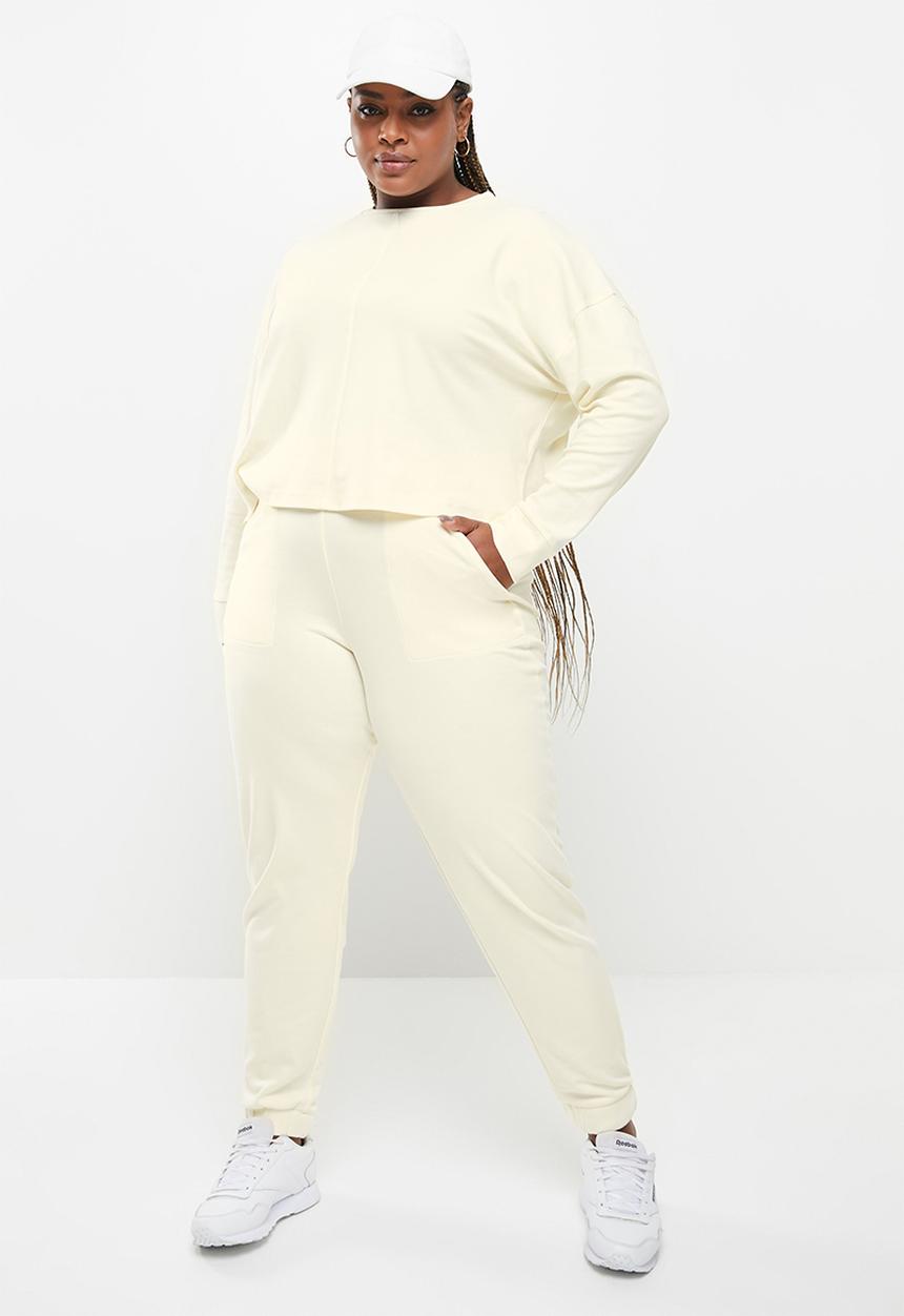 MANGO - Plus sweatshirt splong - light beige
