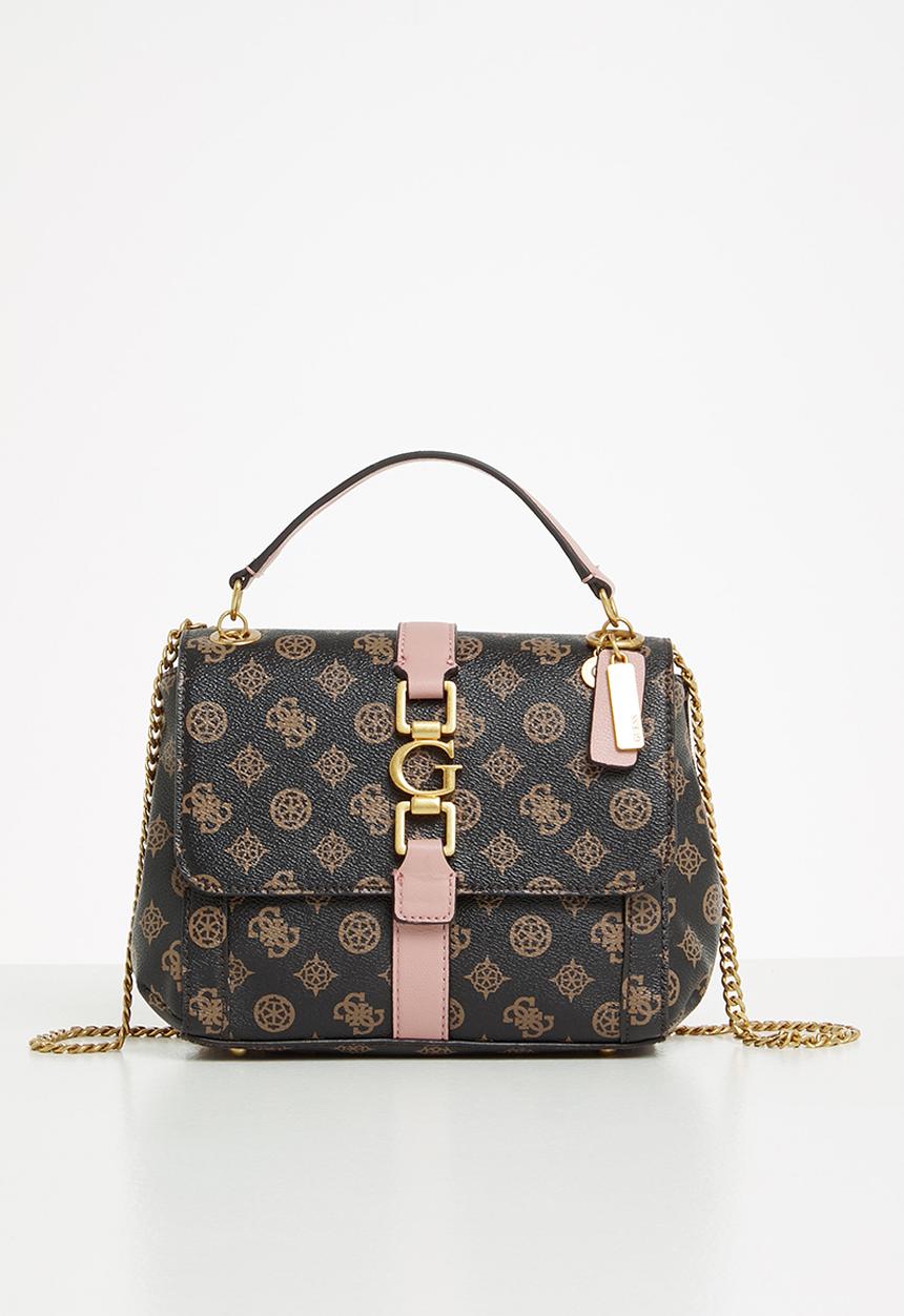 GUESS - Briana convertible xbody flap - mocha