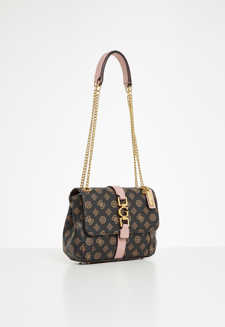 GUESS - Briana convertible xbody flap - mocha