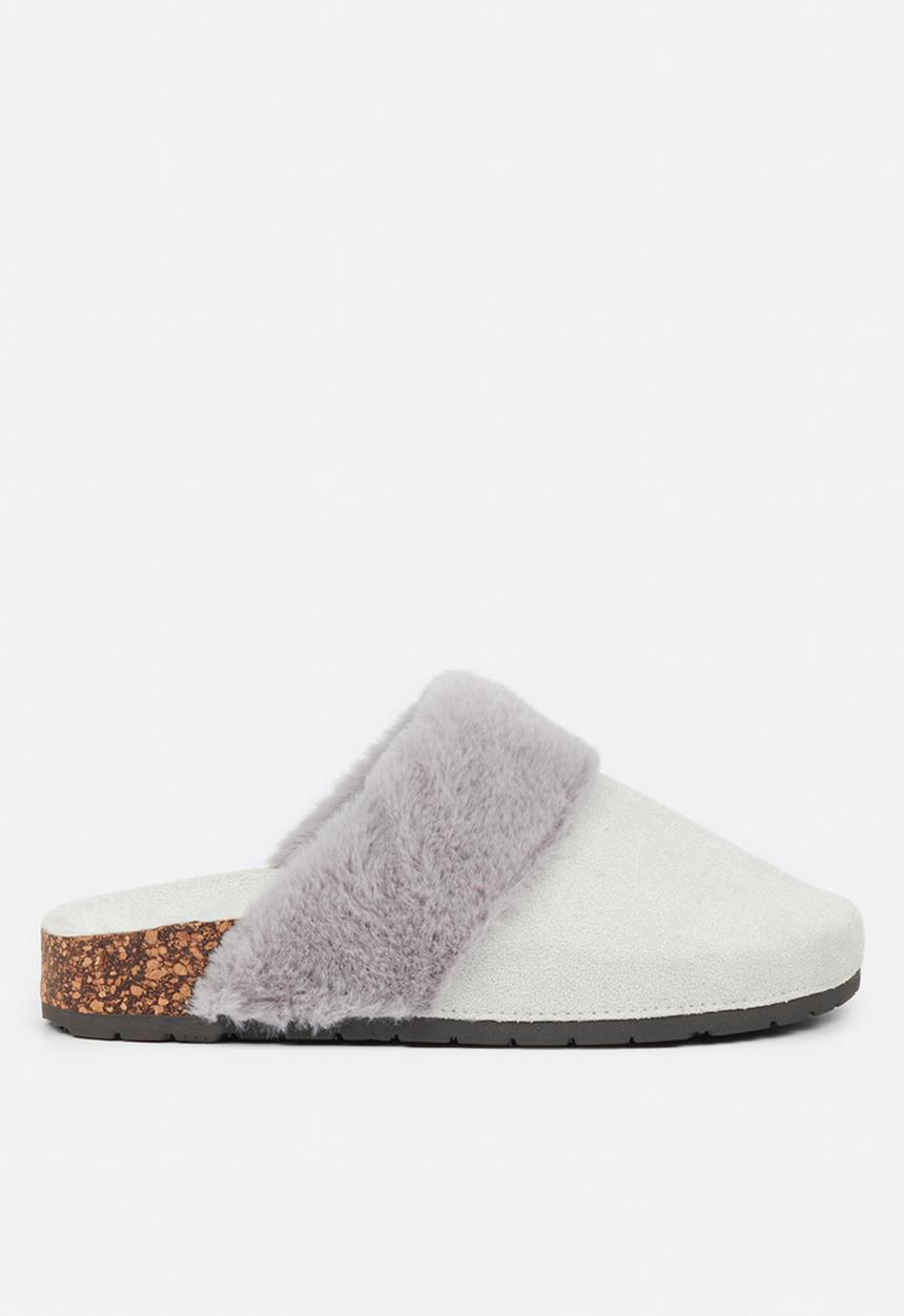Miss Black - Burq6 slipper - grey